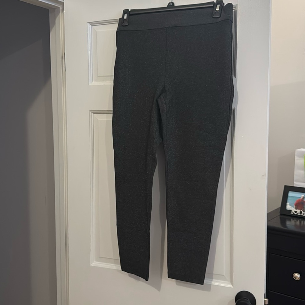Glitter black leggings - brand new